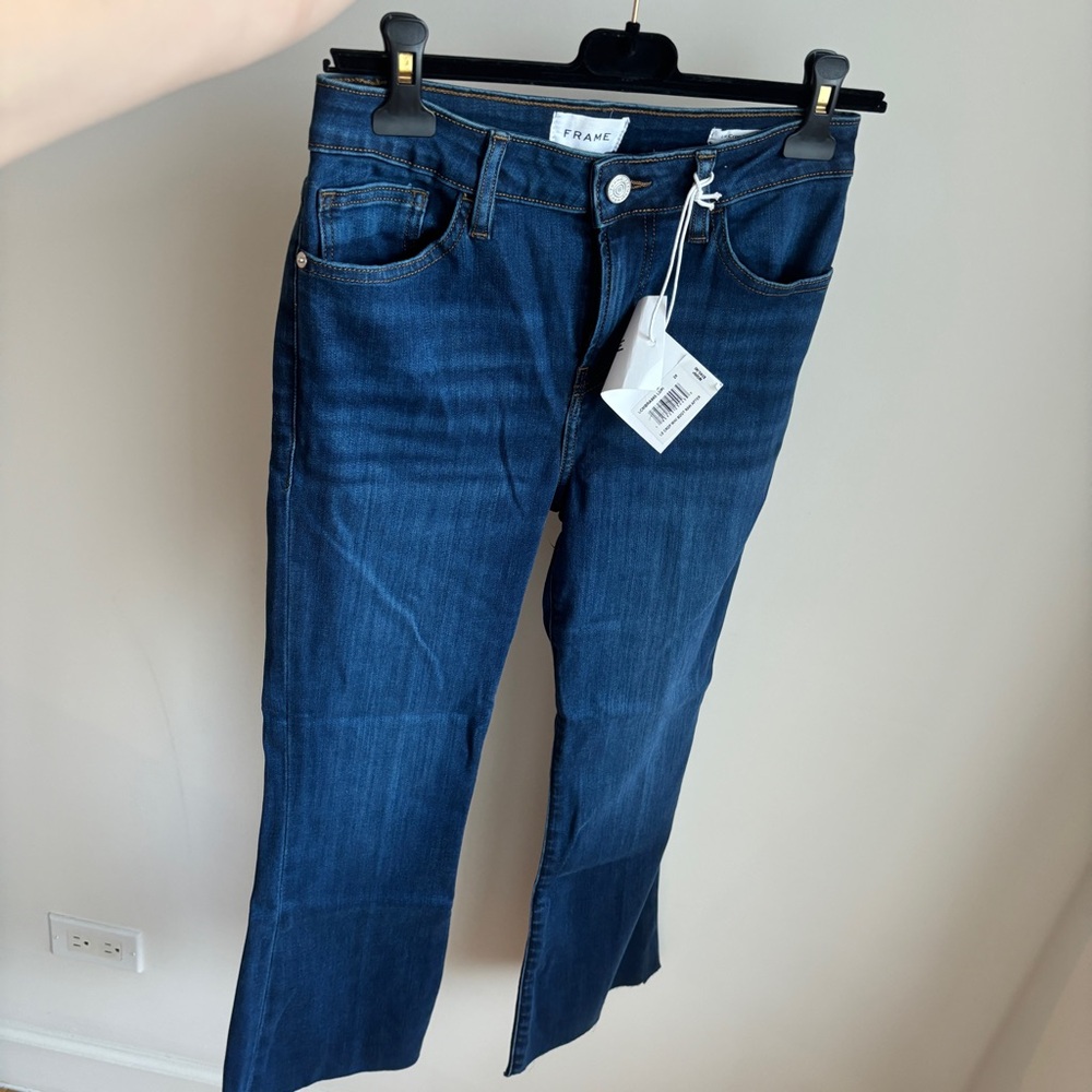 Frame le crop mini boot new with tags never worn size 26